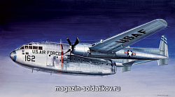 Сборная модель из пластика ИТ Самолет C-119G Flying Boxcar (1/72) Italeri