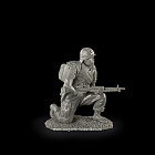 Солдатики из пластика 25-я пехотная дивизия, набор из 6 фигур, 1:32 Plastic Platoon (PP001) (PP001)
