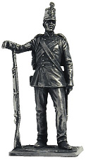 Миниатюра из металла 125. Австрийский пехотинец, 1859 г. EK Castings - фото