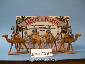 5584 Война в Египте 1884-1885 г. Гвардейцы на верблюдах, (набор 1), 1/32 Armies in plastic