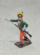 Миниатюра в росписи Офицер мушкетерских полков, 54 мм, Студия Большой полк - фото