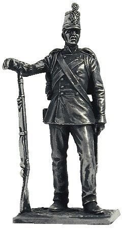 Миниатюра из металла 125. Австрийский пехотинец, 1859 г. EK Castings