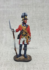 Миниатюра из олова Русский офицер инженерно-артиллерийского Кадетского корп, 54 мм, Студия Большой полк - фото