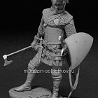 Сборная миниатюра из смолы Готланд, Ополчение (1360-1365) - вариант А, 75 мм, TRILOKA MINIATURES (TLK-75-009a) (TLK-75-009a)