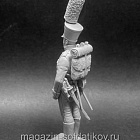 Сборная миниатюра из смолы Унтер-офицер гренадерского батальона гвардейского полка, 54 мм, Chronos miniatures (CHM-54376) (CHM-54376)