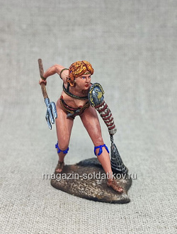 Миниатюра в росписи Амазонка, 54 мм, Студия Большой полк (ИЛ2361.04.01.54) (ИЛ2361.04.01.54)