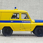 УАЗ-469 ППС (Патрульно-постовая служба), Автомобиль на службе №48, 1:43, DeAgostini (307-196) (307-196)