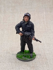 Танкист с пулемётом ДТ 1941 г. 54 мм - фото