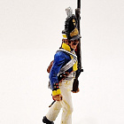 Миниатюра из олова Гренадер 45-го пехотного полка Цвайфеля, 1806 г. Студия Большой полк