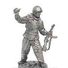 Миниатюра из олова Боец штурмовой инженерно-сапёрной бригады (ШИСБР), 1943-45гг. СССР, 54мм. EK Castings (WW2-87) (WW2-87)