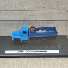 Масштабная модель в сборе и окраске ЗИЛ-130 (бортовой) 1/72 (Q208-118) (Q208-118)