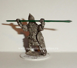 Пеший воин с копьём. 3-я линия, 28 мм Varang Miniatures (RMI-08) (RMI-08)