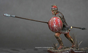 Сборная фигура из металла Liby-phoenician infantryman, 54 мм, Alive history miniatures - фото