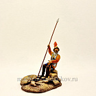 Миниатюра из олова Испанский солдат на привале XVI в., 54 мм, Большой полк