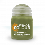 29-24 CONTRAST: MILITARUM GREEN, краска 18 мл