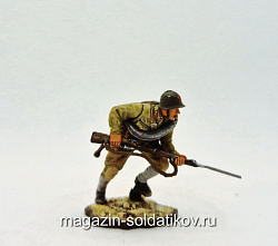 Боец РККА 1941-43 гг., 54 мм, Студия Большой полк (ИЛ0197.14.01.54) (ИЛ0197.14.01.54)