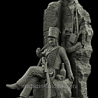 Сборная миниатюра из смолы Expédition d'Égypte”, 75 mm (1:24) Medieval Forge Miniatures (C-75-136) (C-75-136)