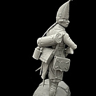 Сборная миниатюра из смолы Russian Grenadier infantry regiment, Swiss campaign 75 мм (1:24) Medieval Forge Miniatures (C-75-119) (C-75-119)