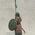 Миниатюра из смолы Мусульманский страж, 1066 г., 54 мм, Студия Большой полк (FIV030.07.14.54) (FIV030.07.14.54)
