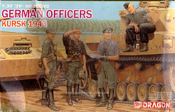 6456 К German Officer Kursk 1943, 1/35 Dragon (Q445-008) (Q445-008)