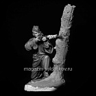Сборная миниатюра из смолы Снайпер, 75 мм, TRILOKA MINIATURES (TLK-75-037) (TLK-75-037)