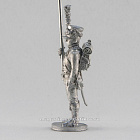 Сборная миниатюра из металла Сержант-орлоносец легкой пехоты, стоящий, Франция, 28 мм, Аванпост