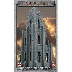 Large Corner Ruin (15mm) Flames of War (BB516) (BB516)
