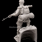 Сборная миниатюра из смолы Спецназ ГРУ Афганская война 75 мм (1:24) Medieval Forge Miniatures (C-75-114) (C-75-114)
