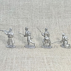 Сборная фигура из металла Рядовые Набор №2 (4 фигуры), 1877-1878 гг. 28 мм, Figures from Leon (L123) (L123)