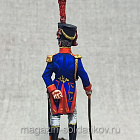 Офицер морской пехоты, Неаполь 1809-12 гг., 54 мм, Студия Большой полк (ИЛ2493.12.18.54) (ИЛ2493.12.18.54)