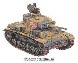 Сборная модель из пластика Panzer III L, N (15мм) Flames of War (GE034) (GE034)