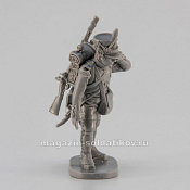 Сборная миниатюра из смолы Артиллерист с зарядной сумкой, Франция, 28 мм, Аванпост - фото
