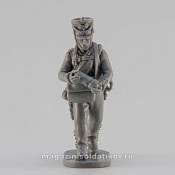 Сборная миниатюра из смолы Канонир 28 мм, Аванпост - фото