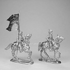 Сборные фигуры из металла Польская кавалерия XVII века, набор №1 (2 фигуры) 28 мм, Figures from Leon