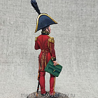 Офицер штаба марашала Бертье, Франция 1812 г., 54 мм, Студия Большой полк (ИЛ2492.12.03.54) (ИЛ2492.12.03.54)