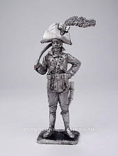 Миниатюра из олова 366 РТ Капитан горильерос, 1809 г. 54 мм, Ратник - фото