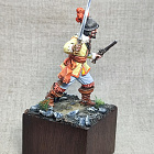 575-002 Европейский офицер XVII века, стальной клинок (561-002) (561-002)