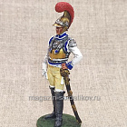 Офицер 1-го полка карабинер, 1812 г. 54 мм, Студия Большой полк (ИЛ1637.12.03.54) (ИЛ1637.12.03.54 )