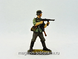 Автоматчик Вермахт 1941 год, 54 мм, Студия Большой полк (ИЛ0241.14.03.54) (ИЛ0241.14.03.54)