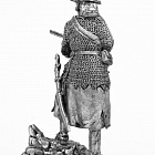 Миниатюра из олова 733 РТ Панцирный казак польских гусар 1610 год,поход на Москву, 54 мм, Ратник