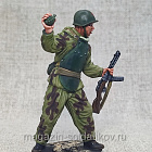 Миниатюра из олова Боец штурмовых батальонов 1941-45 гг., 54 мм, Студия Большой полк (ИЛ2684.14.01.54) (ИЛ2684.14.01.54 )