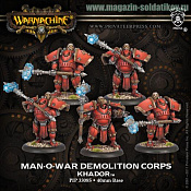 PIP 33085 Khador Man O War Demo Corps PLASTIC BOX Warmachine. Фэнтези - фото