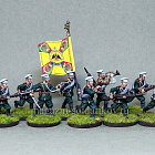 Фигурки из металла Русская гвардейская пехота #1 (24 шт) 28 мм АРЕС (RA-39) (RA-39)