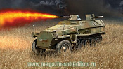 Сборная модель из пластика ИТ Бронемашина Sd.Kfz.251/16 (1/72) Italeri - фото