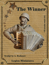Сборная миниатюра из смолы The Winner 1/9, Legion Miniatures - фото