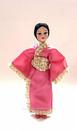 Кукла этническая Японка а в подарочной коробке (45 см)