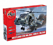 Сборная модель из картона А Вертолет Westland LYNX NAVY HMA8 (1/48) Airfix - фото