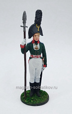 Обер-офицер Орловского мушкетерского полка 1804-08 гг., 54 мм, Soldanir - фото