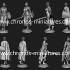 Сборная миниатюра из металла Миры Фэнтези: Темная Жанна, 54 мм, Chronos miniatures
