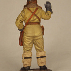 Миниатюра в росписи Лётчик-штурман, военно-воздушные силы, 1941-45 гг. СССР, 1:32, Сибирский партизан. (СП193) (СП193)